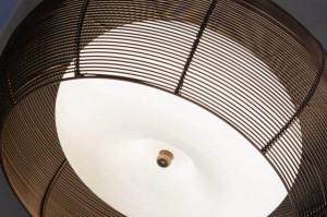 Plafoniera Nest KL100016, 2xE27, cafenie+alba, IP20, Klausen [2]- savelectro.ro