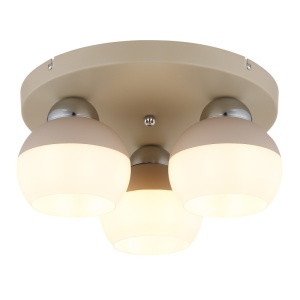Plafoniere, Plafoniera Ragusa, 3xE27, IP20, nisipiu mat, Globo Lighting - savelectro.ro