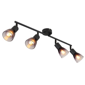 Plafoniera Satella, 4xE14, IP20, neagra mat, Globo Lighting