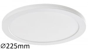 Plafoniera Sonnet LED, metal, alb, 1500 lm, lumina neutra (4000K), 1491, Rabalux [1]- savelectro.ro