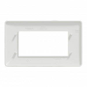 Rama 4 module, alba, IP20, Schneider Noua Unica [5]- savelectro.ro