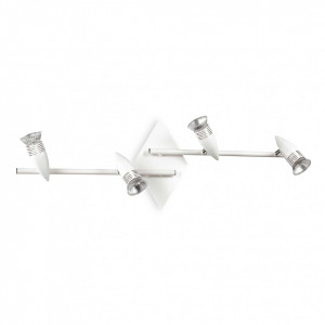 Spot Alfa 122731, orientabil, 4xGU10, alb, IP20, Ideal Lux