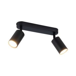 Spoturi, Spot aplicat Core, 2xGU10, IP20, negru, Klausen - savelectro.ro