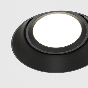 Spot Dot, incastrat, 1xGU10, IP20, negru, Maytoni [3]- savelectro.ro