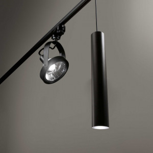 Spot Glim Track 229683, orientabil, 1xGU10, negru, IP20, Ideal Lux [2]- savelectro.ro