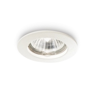 Spoturi, Spot incastrat Jazz, 1xGU10, IP20, alb, Ideal Lux - savelectro.ro