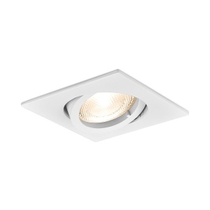 Spoturi, Spot incastrat patrat, aluminiu, alb, IP20, Braytron - savelectro.ro