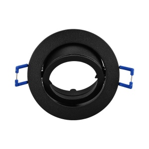 Spot incastrat rotund, aluminiu, negru, IP20, Braytron [3]- savelectro.ro