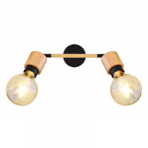 Spot Jorna 54031-2, 2xE27, crom+natural, IP20, Globo Lighting [6]- savelectro.ro