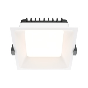 Spot LED 12W Incastrat, Maytoni, 900lm, Lumina Neutra (4000K), Alb [2]- savelectro.ro