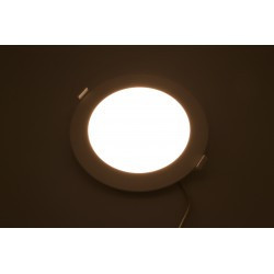 Spot LED 12W Incastrat, Rotund, Panasonic, 850lm, Lumina Calda (3000K), Alb [4]- savelectro.ro