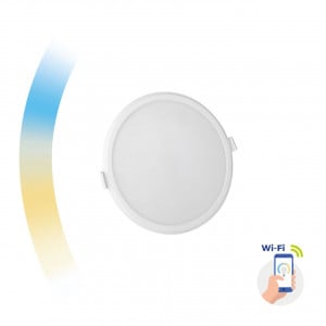 Spot LED 12W Incastrat, Rotund, Spectrum LED, 1150lm, Lumina Calda/Neutra/Rece, Alb [3]- savelectro.ro