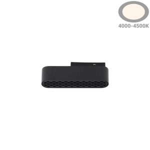 Spot LED 15390-OP, sina magnetica M05, 6W, 150 lm, liniar, lumina neutra (4000 K), IP20, negru, Optonica [1]- savelectro.ro