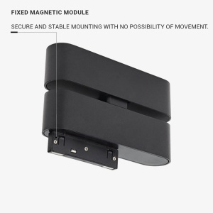 Spot LED 15392-OP, sina magnetica M05, 6W, 360 lm, orientabil, liniar, lumina neutra (4000 K), IP20, negru, Optonica [3]- savelectro.ro