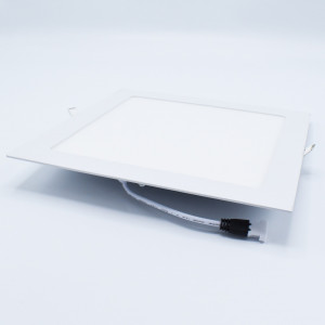 Spot led patrat incastrat 18W, 1360 lm, IP20, lumina naturala (4200K), 220x220mm, alb, Braytron