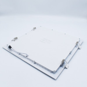 Spot led patrat, 24W, 1850 lm, lumina calda (3000K), 300x300 mm, IP20, alb, Braytron