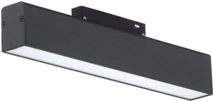 Spot LED 5274-OP, sina magnetica M35, 12W, 960 lm, liniar, lumina calda (3000K), IP20, dimabil, negru, Optonica [1]- savelectro.ro