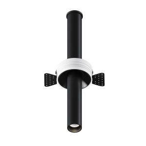 Spot LED 7W Incastrat, Maytoni, 460lm, Lumina Calda (3000K), Negru [1]- savelectro.ro