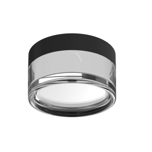 Spoturi exterior, Spot LED aplicat exterior rotund 9W, 900 lm, lumina calda/neutra/rece, IP65, negru+alb, Optonica - savelectro.ro