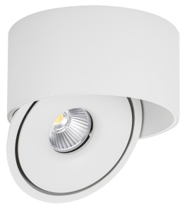 Spoturi LED, Spot LED aplicat orientabil Bridgelux 20W, 2000 lm, lumina calda/neutra/rece, IP20, alb, Optonica - savelectro.ro