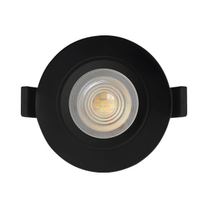 Spot LED incastrat 7W, lumina calda/neutra/rece, IP54, 750 lm, negru, Braytron [4]- savelectro.ro