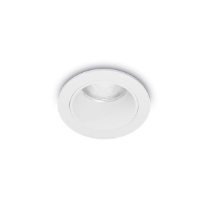 Spot LED incastrat Quark 12W, 940lm, lumina calda (3000 K), alb, Ideal Lux