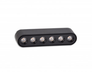 Spot LED pentru sina magnetica slim, liniar, 6W, lumina neutra(4000 K), negru, 640 lm, Klausen [3]- savelectro.ro
