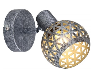Spot Lela 54056-1, 1xE14, gri, IP20, Globo Lighting [1]- savelectro.ro