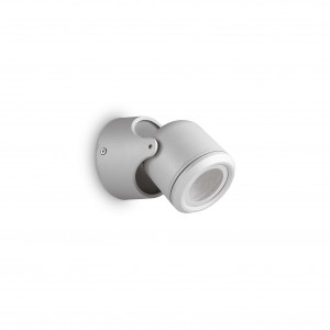 Corpuri de iluminat exterior, Spot pentru exterior XENO, gri, 1 bec, dulie GU10, 129471, Ideal Lux - savelectro.ro