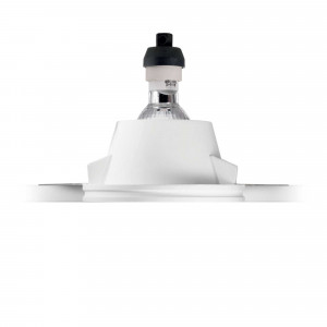 Spot Samba 150307, rotund, incastrat, 1xGU10, alb, IP20, Ideal Lux [3]- savelectro.ro