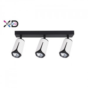 Corpuri de iluminat, Spot Xudo XD-IK263W, orientabil, 3xGU10, alb+negru, IP20, Masterled - savelectro.ro