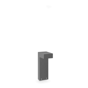 Stalpi iluminat exterior, Stalp exterior Sirio H30, 1xGX53, IP65, antracit, Ideal Lux - savelectro.ro