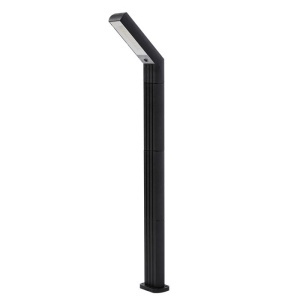 Stalp exterior solar LED Keops, 2W, 80 lm, lumina calda/neutra/rece, IP65, negru, Horoz Electric [1]- savelectro.ro