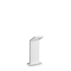 Stalpi iluminat exterior, Stalp LED exterior Style H030 8.5W, 720lm, lumina calda (3000 K), IP54, alb, Ideal Lux - savelectro.ro