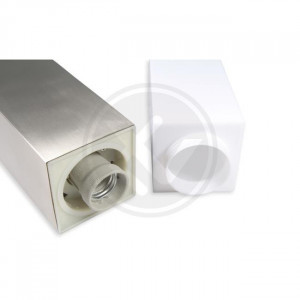 Stalp pentru exterior argintiu, 1 bec, dulie E27, IP44, Masterled [5]- savelectro.ro
