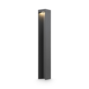 Stalp pentru exterior LED Essen O596FL-L9GR4K1, 9W, 450lm, lumina neutra, IP54, gri, Maytoni [2]- savelectro.ro