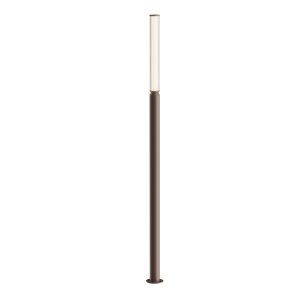 Corpuri de iluminat, Stalp pentru exterior LED Lit O593FL-L20BR3K, 20W, 850lm, lumina calda, IP65, maro, Maytoni - savelectro.ro