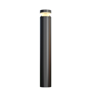 Stalpi iluminat exterior, Stalp pentru exterior LED Olten O591FL-L12GF3K1, 12W, 280lm, lumina calda, IP65, grafit, Maytoni - savelectro.ro