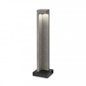 Stalp pentru exterior LED TITANO, metal, antracit, 9W, 430 lumeni, lumina calda (3000K), 246987, Ideal Lux