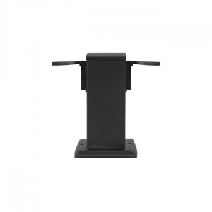 Stalp pentru gradina, 2 prize, IP44, 200 mm, otel inoxidabil, Masterled [5]- savelectro.ro