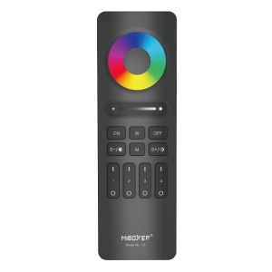 Telecomanda MiBoxer C8 RGB+CCT pentru banda LED, 8 zone, neagra