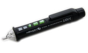 Surubelnite si alte scule, Tester tensiune inductiva, max 1000 V, alimentare baterii 2xAAA(neincluse), Hogert Technik - savelectro.ro