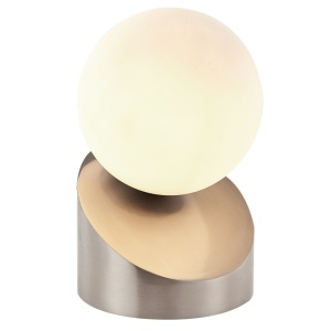 Veioze, Veioza Alisa, 1xG9, touch on/off, IP20, nichel mat, Globo Lighting - savelectro.ro