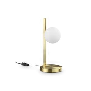 Veioza Binomio 1xG9, lumina calda (3000 K), IP20, aurie, Ideal Lux