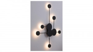 Aplica Amadeo LED, metal, negru, 1500 lm, lumina neutra (4000K), 6260, Rabalux [2]- savelectro.ro