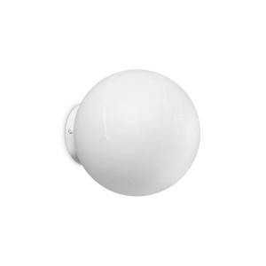 Aplica Carta D20 1xE27, Ø200mm, IP20, alba, Ideal Lux