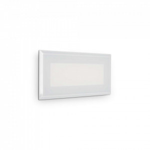Aplica de exterior LED INDIO FI, alb, 8W, 1170 lm, lumina calda (3000K), 255804, Ideal Lux [1]- savelectro.ro