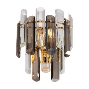 Aplica Flare DIA200WL-02G, 2xE14, aurie+transparenta, IP20, Maytoni [3]- savelectro.ro