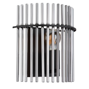 Aplica Gorley, 1xE27, IP20, negru mat/fumuriu, Globo Lighting [6]- savelectro.ro