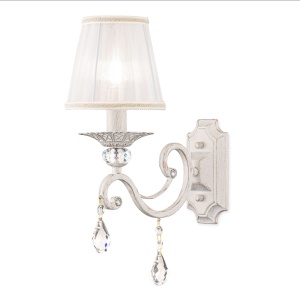 Aplica Grace ARM247-01-G, 1xE14, alba+aurie, IP20, Maytoni [2]- savelectro.ro